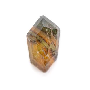 【美麗ダブレット】ルチルクォーツx ピクチャーアゲート 10.35ct