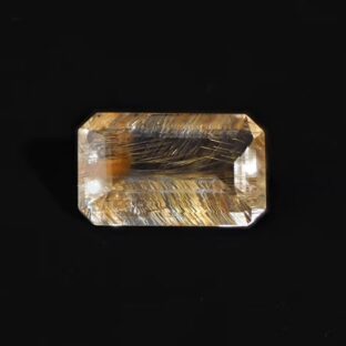 極上の輝きを宿す一石。リモナイト・イン・トパーズ 10.17ct【ルチルを超える繊細美】