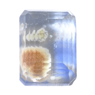 【美麗ダブレット】クォーツxリーフメノウ 16.8ct