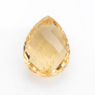 【手の込んだカットで鮮やかな煌めき】シトリン 8.1ct