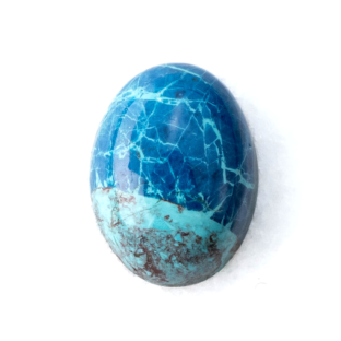 【結晶が織りなす２色のブルー】クリソコラ 7.65ct