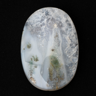 【表情豊かな輝き】 モスアゲート 26.3ct