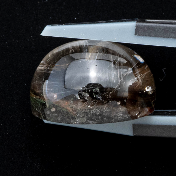 白銀の輝き】プラチナルチルクォーツ 12.55ct | まるむ商会 白銀の輝き】プラチナルチルクォーツ 12.55ct | まるむ商会