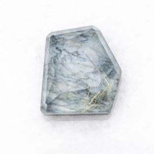 【美麗ダブレット】ルチルクォーツx クリソコラ 6.6ct