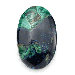 【鮮やかな紺と緑のグラデーション】 アジュラマラカイト 11.7ct