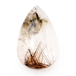 【魅惑のインクルージョン】マイカインルチルクォーツ 10.9ct