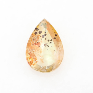 【華やかで可愛らしいルース】パイライト入りリモナイトインクォーツ 2.05ct