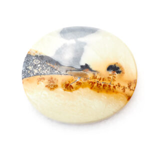 【モノトーンにイエローが鮮やか】マリガノジャスパー  70.05ct