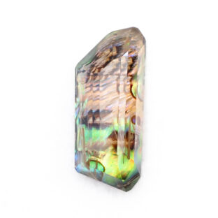 【美麗ダブレット】ルチルクォーツx パウアシェル 15.7ct