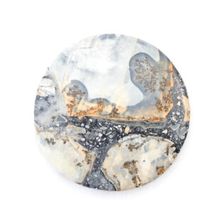 【モノトーンにイエローが鮮やか】マリガノジャスパー  67.65ct