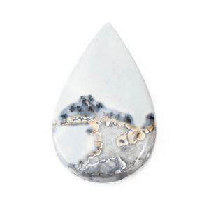 【モノトーンで構成されたおしゃれな石】マリガノジャスパー  28.90ct