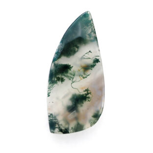 【洗練されたインクルージョンの美しさ】 モスアゲート 13.4ct