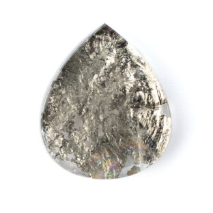 【銀色パイライト入りクォーツ】パイライトインクォーツ  5.05ct