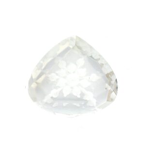 【花模様のインタリオが輝く】グリーンアメジスト 10.05ct