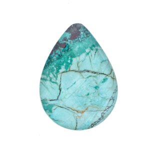 【美しい模様のダブレットストーン】クォーツx クリソコラ 8.2ct