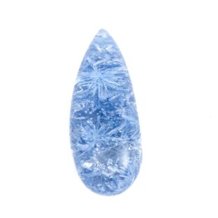 【薄紫の結晶が美しいルース】デュモルチェライトインクォーツ  3.55ct