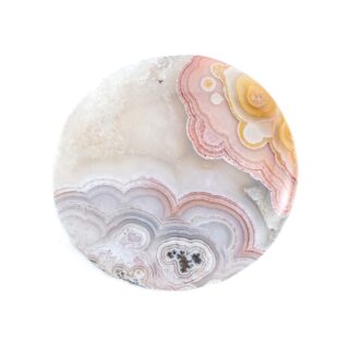 【眺めて楽しい模様の美】 クレイジーレースアゲート 18.93ct