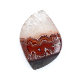 眺めて楽しい模様の美】　クレイジーレースアゲート 21.42ct