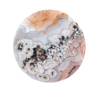 【眺めて楽しい模様の美】　クレイジーレースアゲート 31.50ct