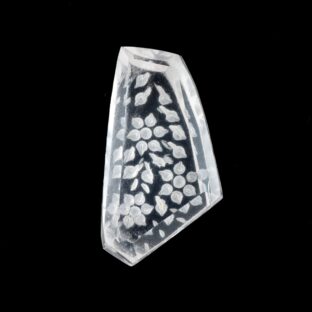 【花模様のインタリオが輝く】ローズクォーツ 43.3ct