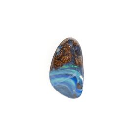 【あふれるブルーの光が魅力】ボルダーオパール 2.48ct