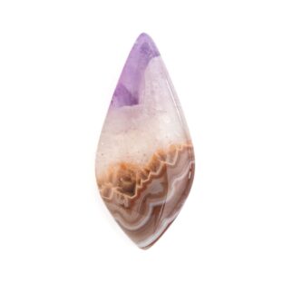 【模様と色のコラボレーション】アゲートインアメジスト  9.7ct