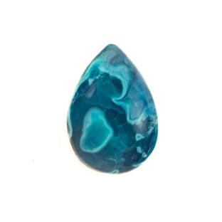 【結晶が織りなす２色のブルー】クリソコラ 5.7ct