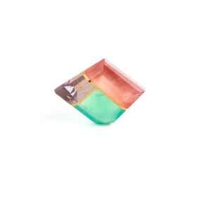 【洗練された3色の色石】クリソプレーズダブレットストーン 3.1ct