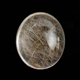 【魅惑のインクルージョン】ルチルクォーツ 50.5ct