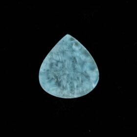 地球が愛したブルー　繊維状ギラライトインクォーツ 3.2ct｜ネオンブルーのいろどりを宿す天然の芸術