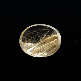 ブラジル産 ルチルクォーツ 7.5ct｜最高の透明度と輝き 天然石 ルース 黄金の針