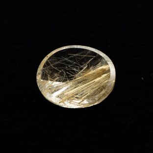 ブラジル産 ルチルクォーツ 7.5ct｜最高の透明度と輝き 天然石 ルース 黄金の針
