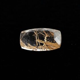 ブラジル産 ルチルクォーツ 6.9ct｜最高の透明度と輝き 天然石 ルース 黄金の針