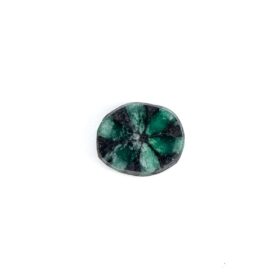 花咲くコロンビアの奇跡|コロンビア産トラピッチェエメラルド ルース 0.65ct（5月誕生石）