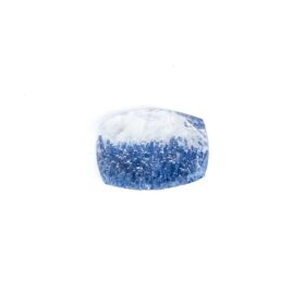 潤む水晶に花咲く結晶 | 極上デュモルチェライトインクォーツ 2.16ct（リング・ペンダントサイズ）