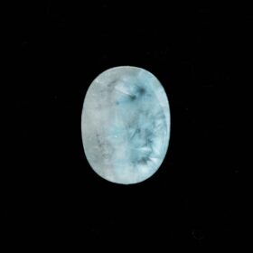 地球が愛したブルー　繊維状ギラライトインクォーツ 3.87ct｜ネオンブルーのいろどりを宿す天然の芸術