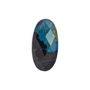 小さな地球の景色を連れ歩く| クォーツ × アズライト 10.9ct　ダブレットストーン