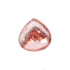 紅蓮の山景を光で包む、透明な幻影水晶 ｜ レピドクロサイトインクォーツ（ファントム）天然石ルース 6.28ct